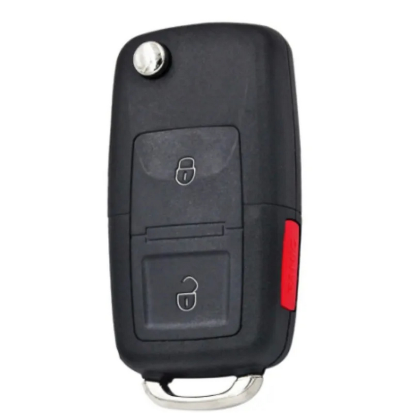 KeyDIY Universal VW Style Remote Flip With Key 2+1 Buttons B01-2+1
