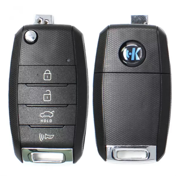 KeyDIY Universal KIA Style Remote Flip With Key 3+1 Buttons B19-4