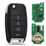 KeyDIY Universal KIA Style Remote Flip With Key 3+1 Buttons B19-4