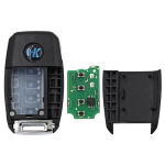 KeyDIY Universal KIA Style Remote Flip With Key 3+1 Buttons B19-4