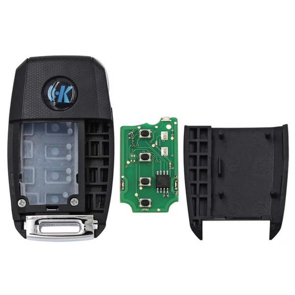 KeyDIY Universal KIA Style Remote Flip With Key 3+1 Buttons B19-4