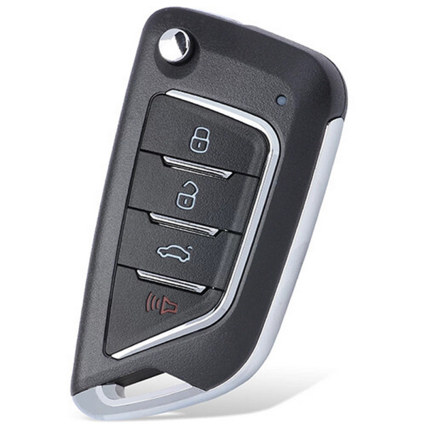 KeyDIY Universal Cadillac Style Remote Flip Key With 3+1 Buttons NB21-4